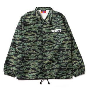 RADIO EVA THE BEAST CAMOUFLAGE COACH JACKET Green Camo Size XL